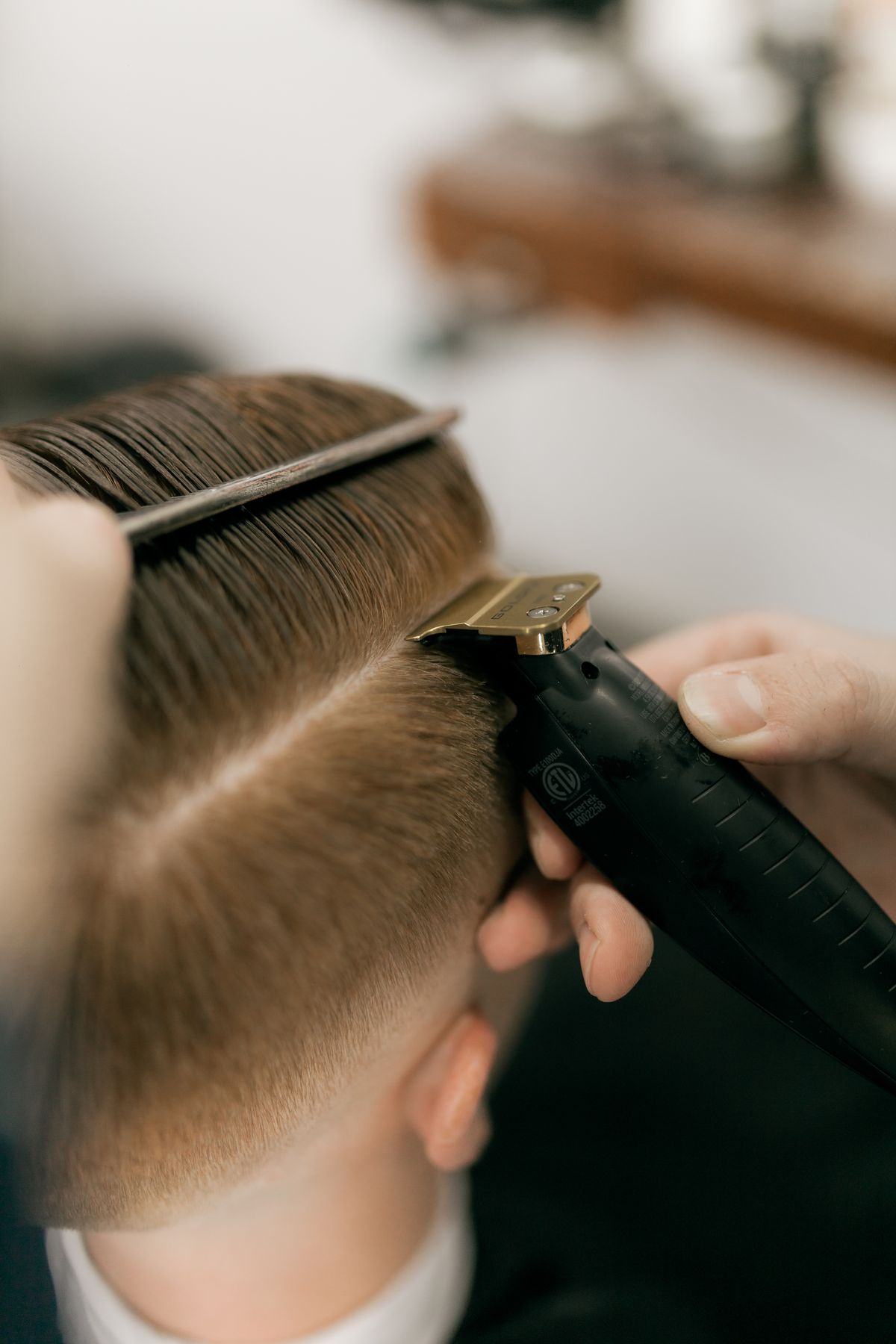 Textured crop haircut